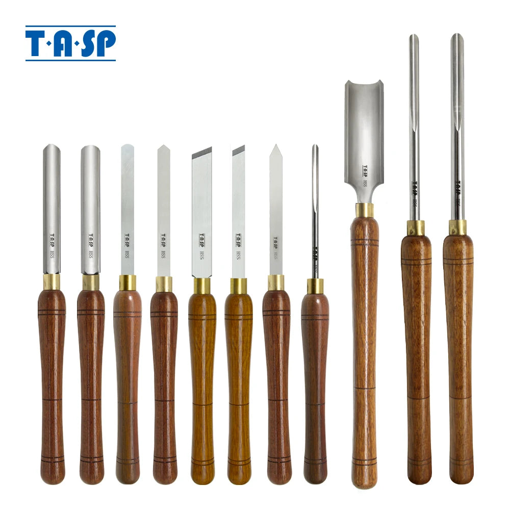 TASP HSS Woodturning Gouge Wood Lathe Turning Tools