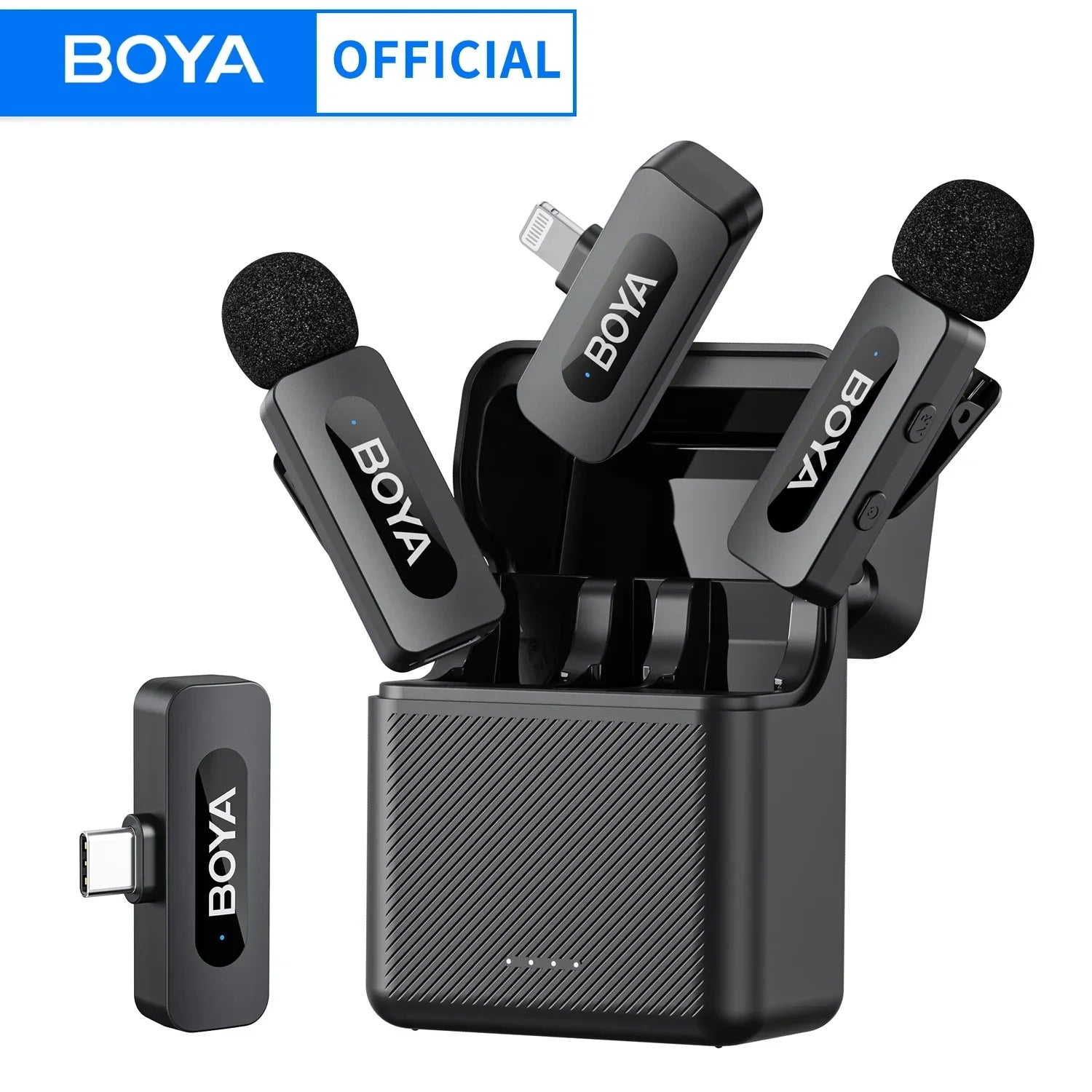 BOYA Wireless Lavalier Lapel Mirophone