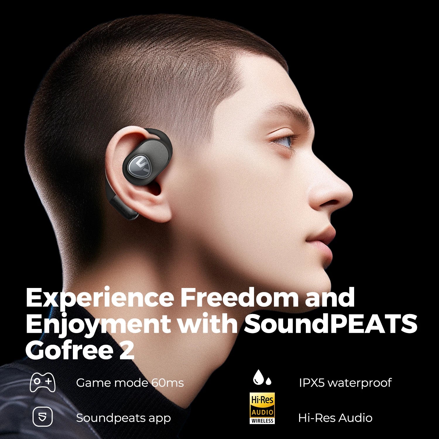 SoundPEATS Go Free 2 Open-Ear Headphones