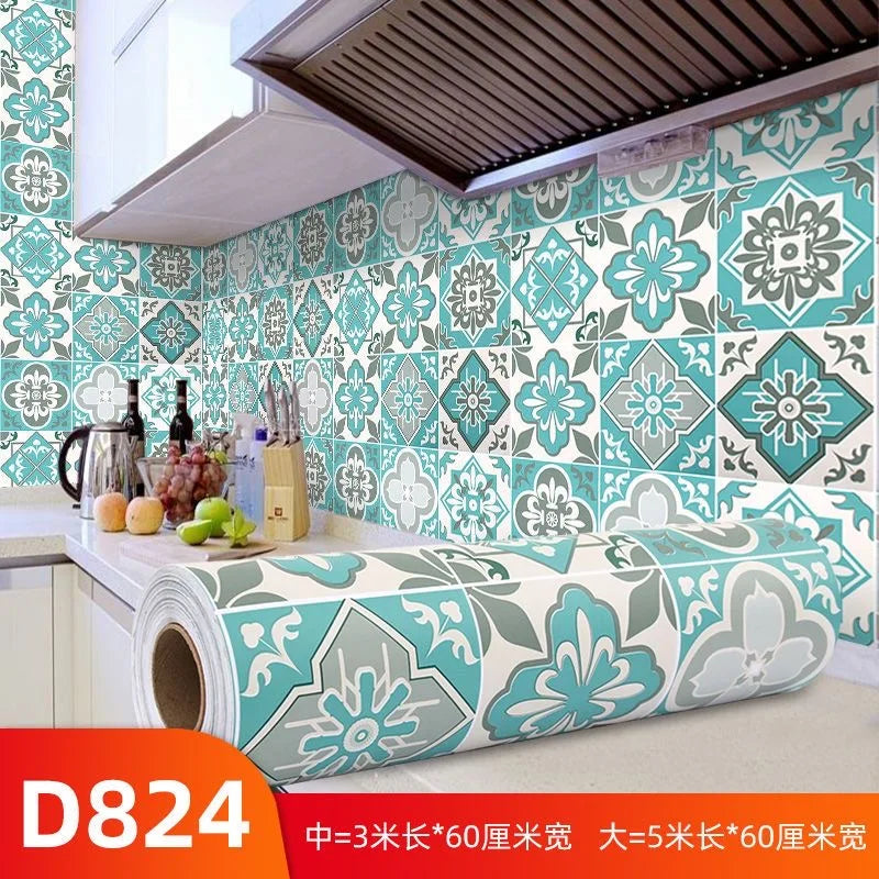 Wall Paper - Kitchen Bathroom Floor Stickers