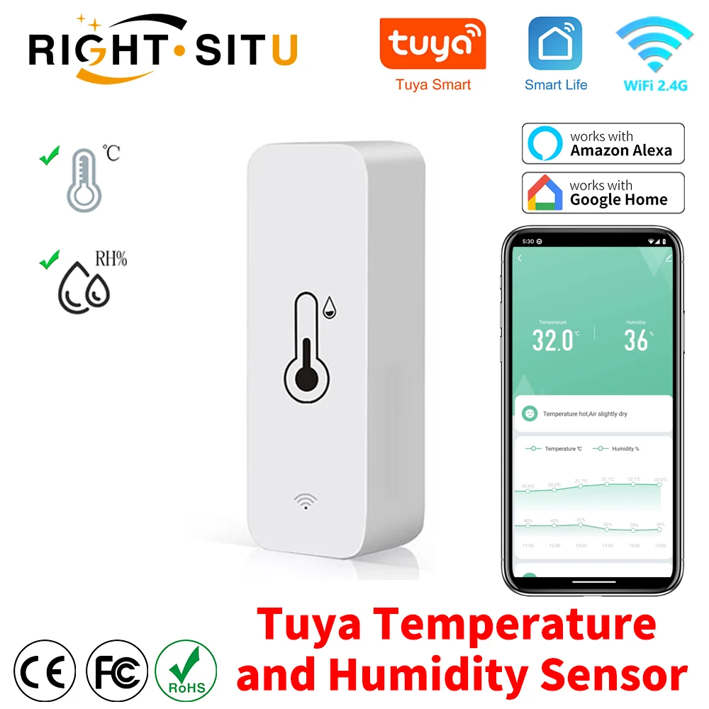 Temperature Humidity Sensor - SmartLife Remote Monitor