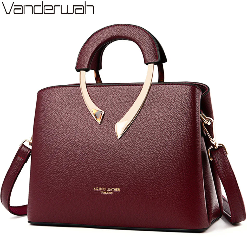 High Quality Casual Luxury Handbags - Shoulder Crossbody Bags