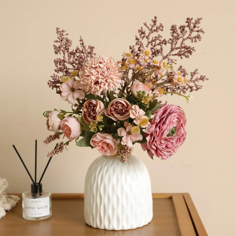 Jiao Bian Lu Lian Qing Ren Cao Fake Flower  - 45pcs