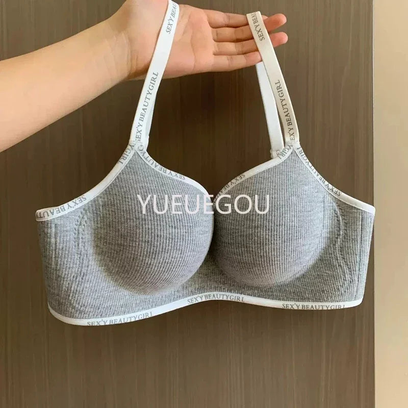 Wireless Push Up Bra A-C Cup Seamless Invisible Bralette w/ 3D Pads Anti-Sagging Comfort for Small Chest No Trace Underwear