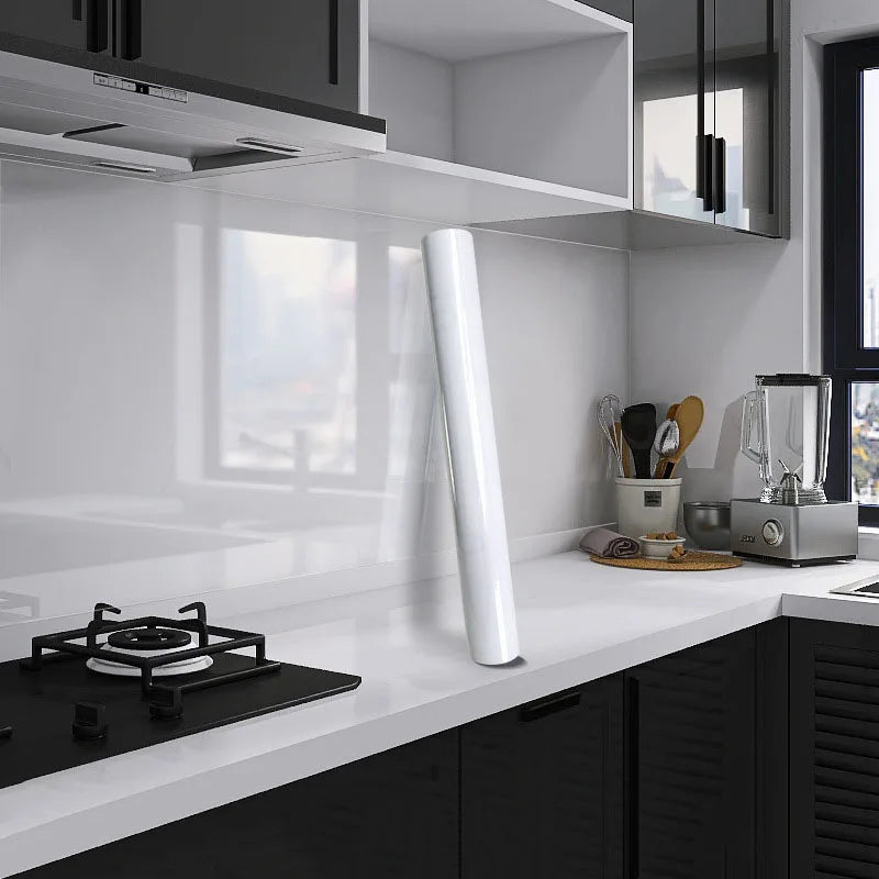 Oil Pollution Prevention Wallpaper Sticker Wall Sticker Electrostatic adsorption Transparent Kitchen High Temperature Resistanc