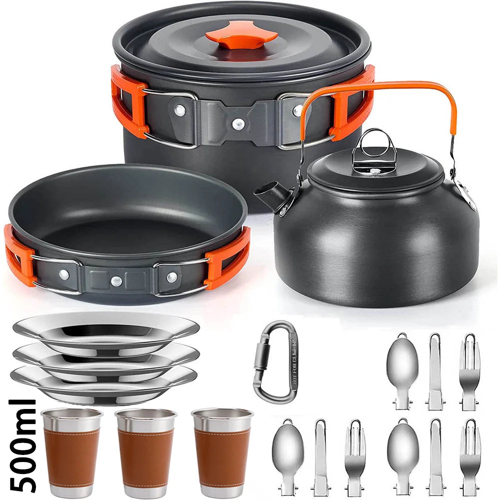 Camping Cooking set - Outdoor Picnic Set