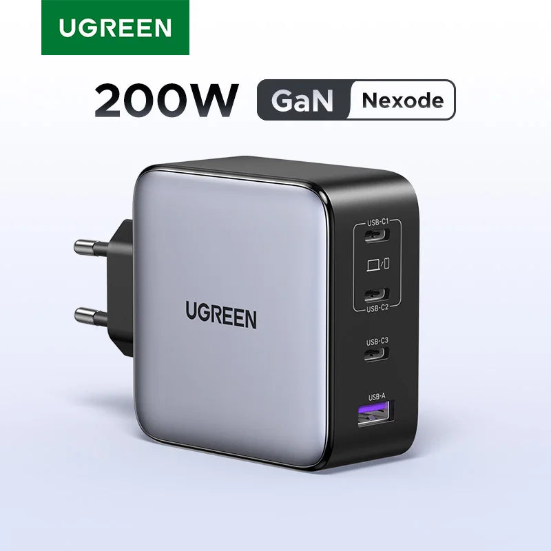 UGREEN 200W Travel GaN Charger - Quick Charge