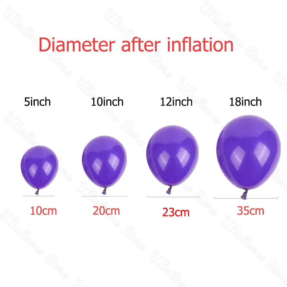 Latex Balloons Pastel Lilac Lavender Light Purple - 10/30/50Pcs