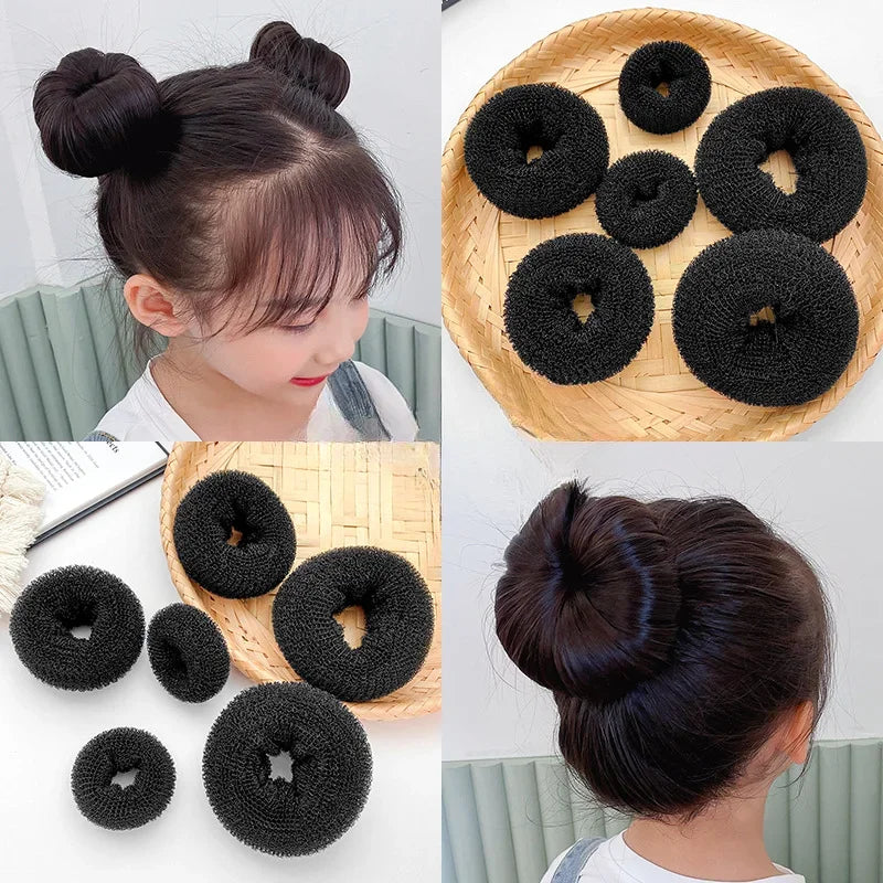 Hair Bun Maker Elegant - Magic Ponytail Shaper Donut Hairbands