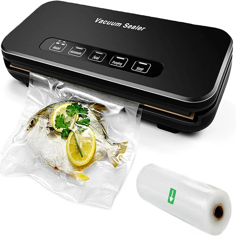 Vacuum Sealer Machine - Dry & Moist Food Sealer Machine
