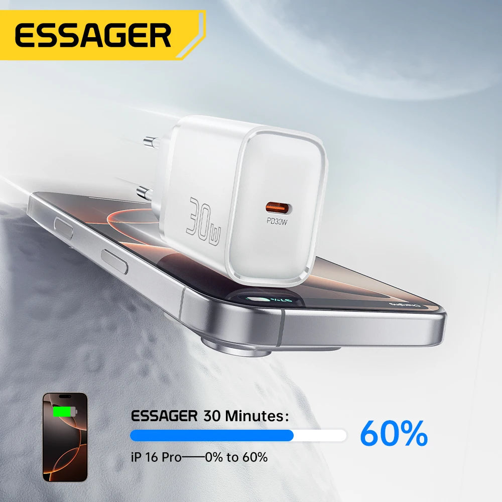 Essager Type-C Charger - USB C Charger