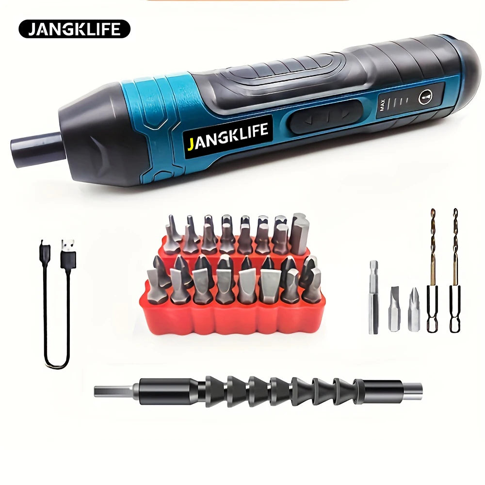 Cordless Electric Screwdriver - Lithium Battery