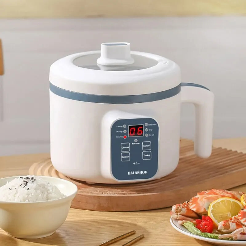 Electric Single/Double Layer Rice Cooker - 220V Non-Stick Smart MultiCooker