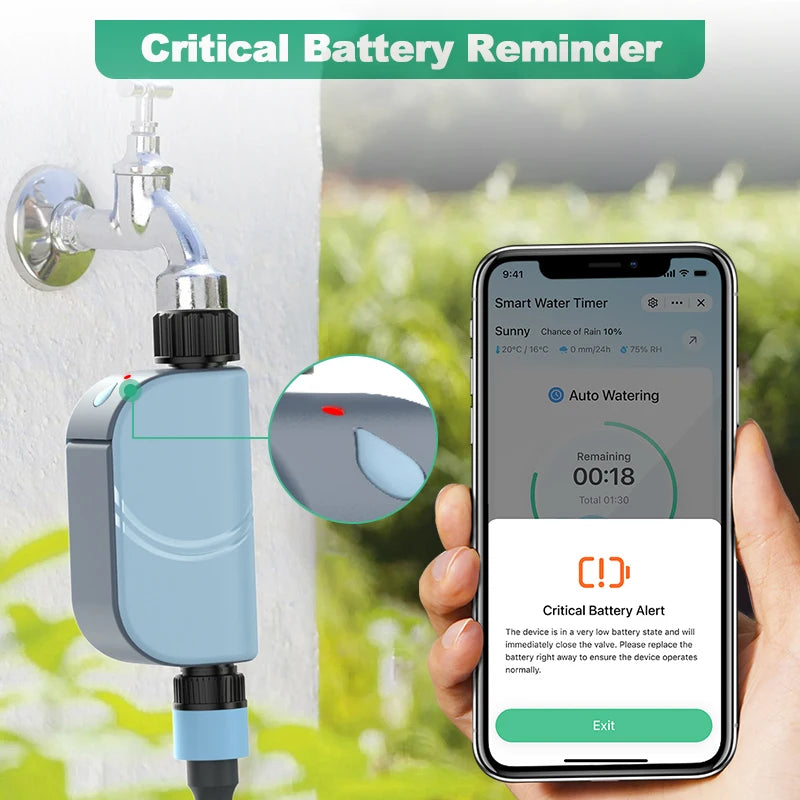 Smart Garden Watering Timers - Sprinkler Valve