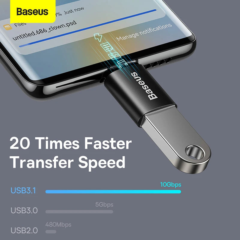Baseus USB 3.1 OTG Type C to USB Female Converter