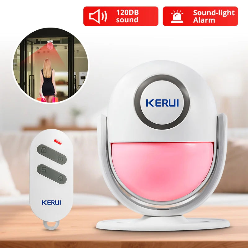 Infrared Chime Doorbell - Wireless - Motion Detector Alarm