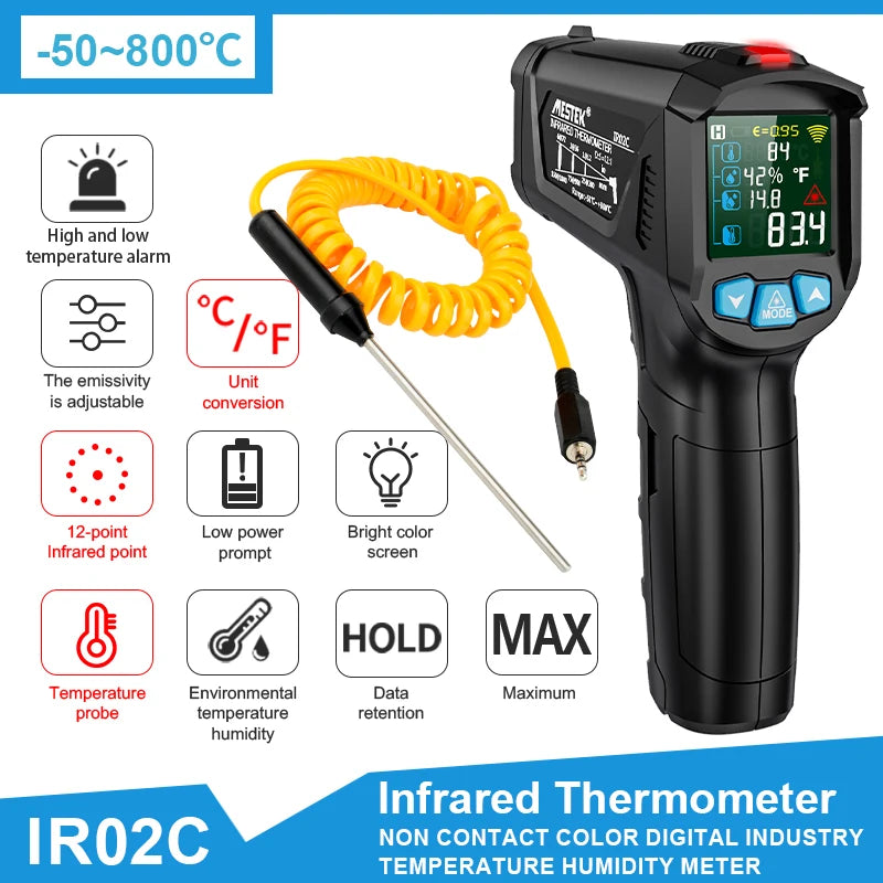 Digital Infrared Thermometer - Pyrometer