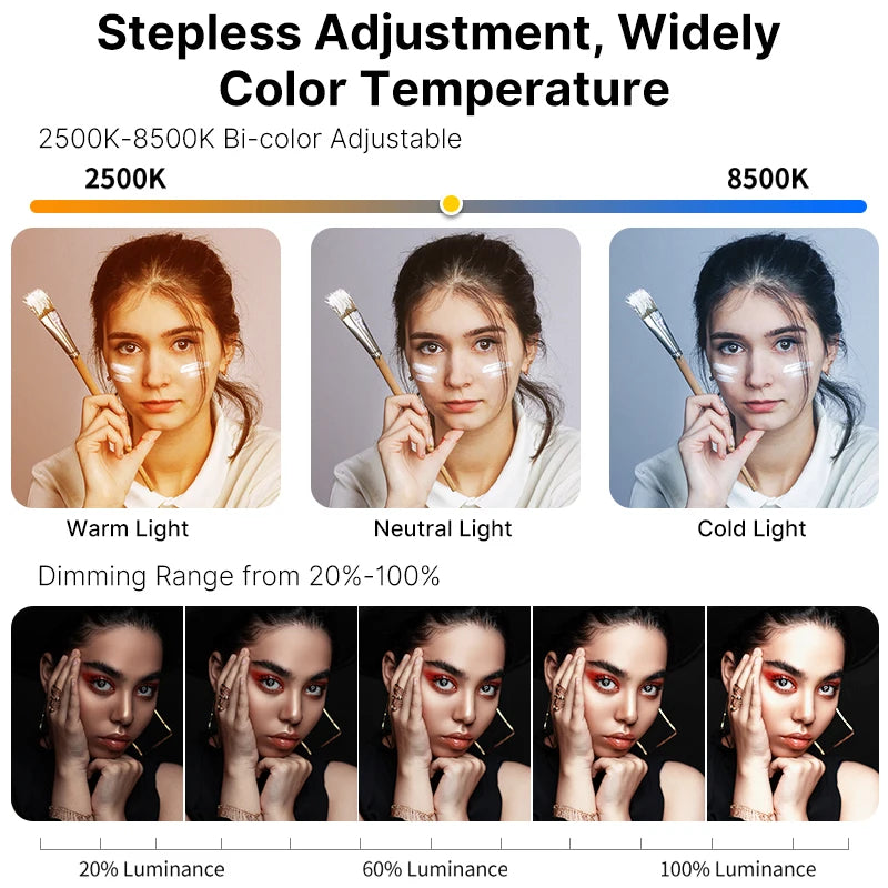 Ulanzi U200 Rechargable Smartphone Shooting LED Ring Light