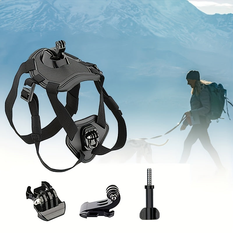 Dog Carrier for Filming, Soft and Adjustable for Large, Medium and Small Dogs, Can be Used for Chest and Back Fixation, Suitable for Outdoor Dog Filming Fixation