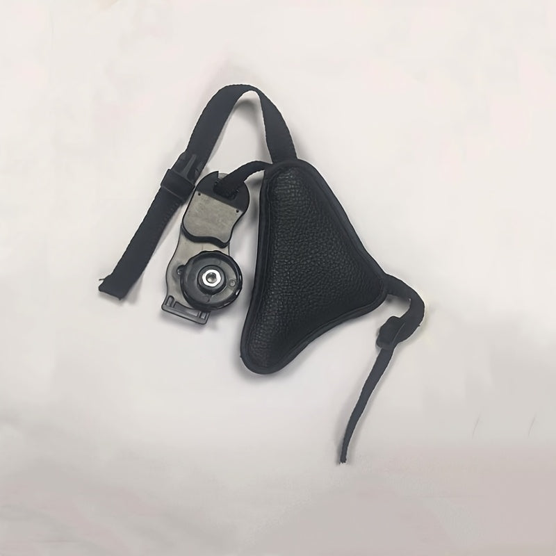 NEWKS Faux Leather Camera Wrist Strap, Universal Anti-Slip Triangle Design, Compatible with DSLR & Mirrorless Cameras, Secure Hand Grip Accessory