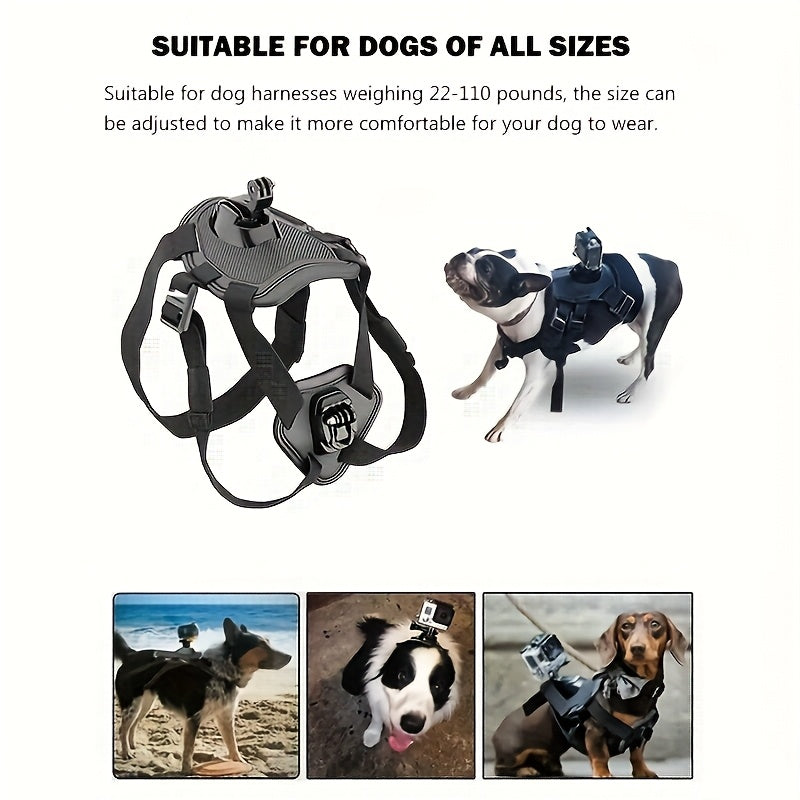 Dog Carrier for Filming, Soft and Adjustable for Large, Medium and Small Dogs, Can be Used for Chest and Back Fixation, Suitable for Outdoor Dog Filming Fixation