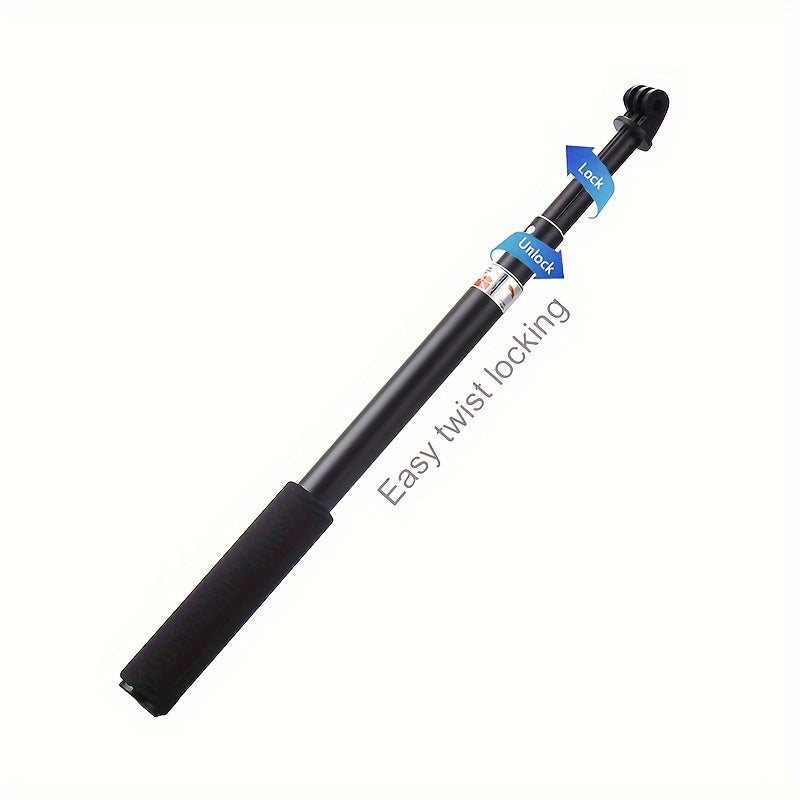 73.66 Cm Aluminum Monopod Extend Pole Selfie Stick For GoPro Hero 12 11 10 9 8 7 6 5 Scam For Xiaomi Eken DJI Action Camera Accessory