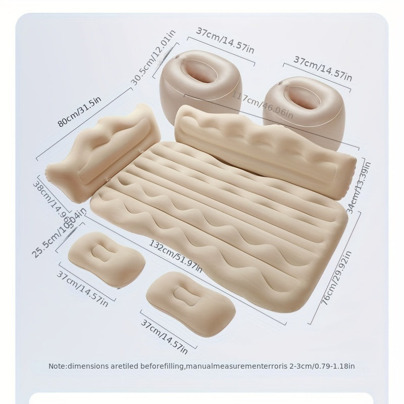 Joe's Car Air Mattress Car BedHousehold Mattress, SUV Rear Inflatable Beds, Comfortable Easy To Clean Mattess Outdoor Air Mattress Christmas Gift