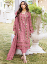 Eid-Wear-Pink-Embroidery-Work-Heavy-Georgette-Pakistani-Suit-H184-3